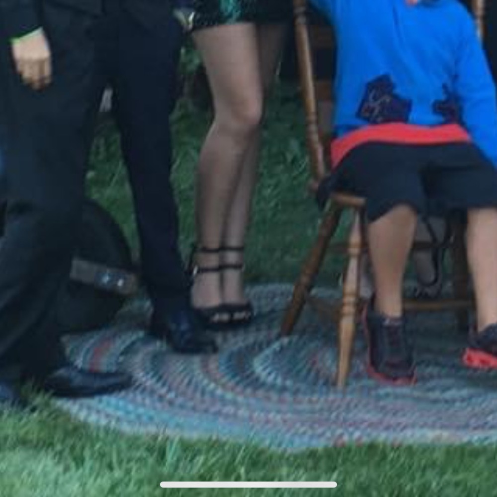 Black glitter heels - Picture 2 of 6